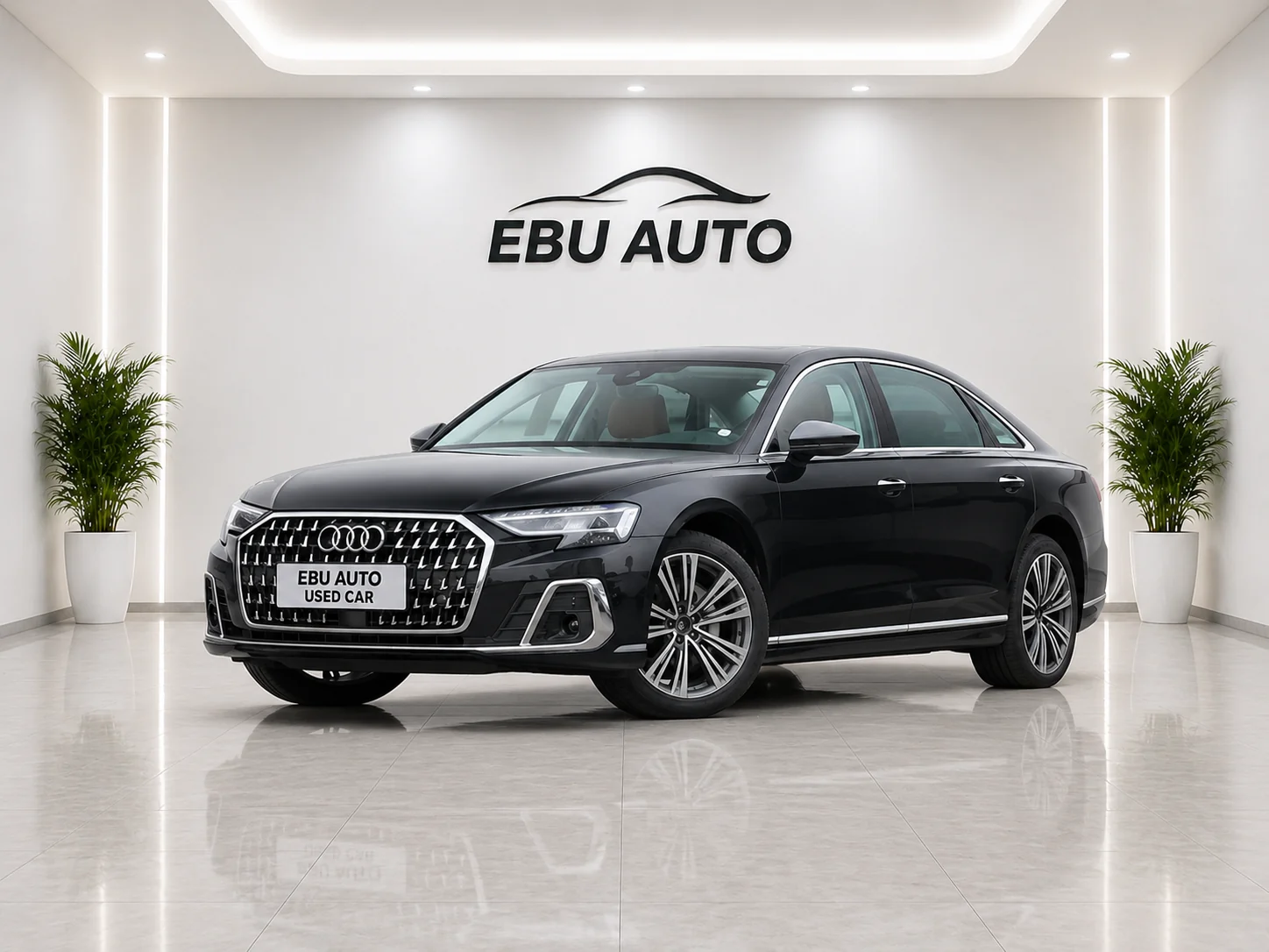 Audi Audi A8 vehicle front view