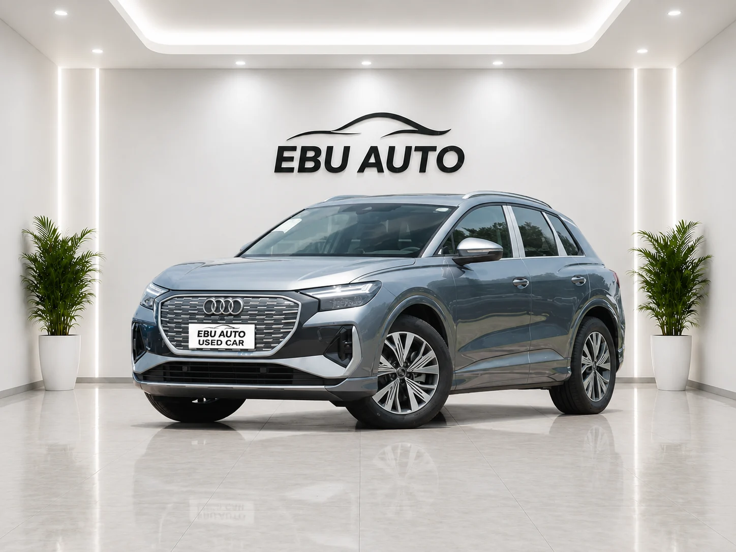 Audi Audi Q4 e-tron vehicle front view