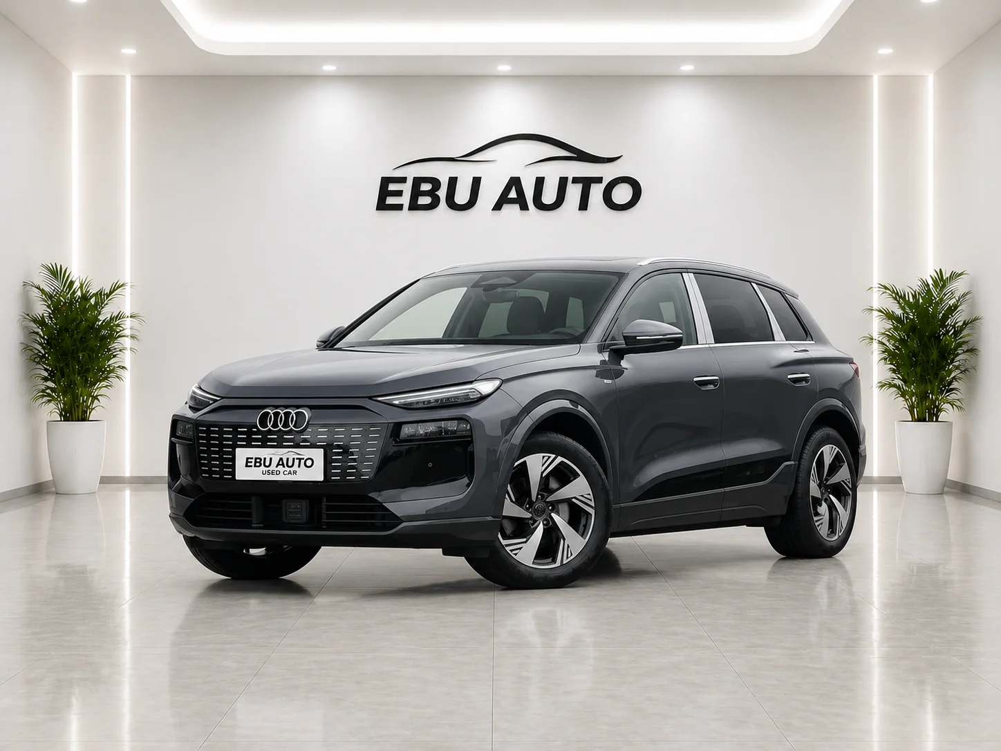Audi Audi Q6L e-tron vehicle front view