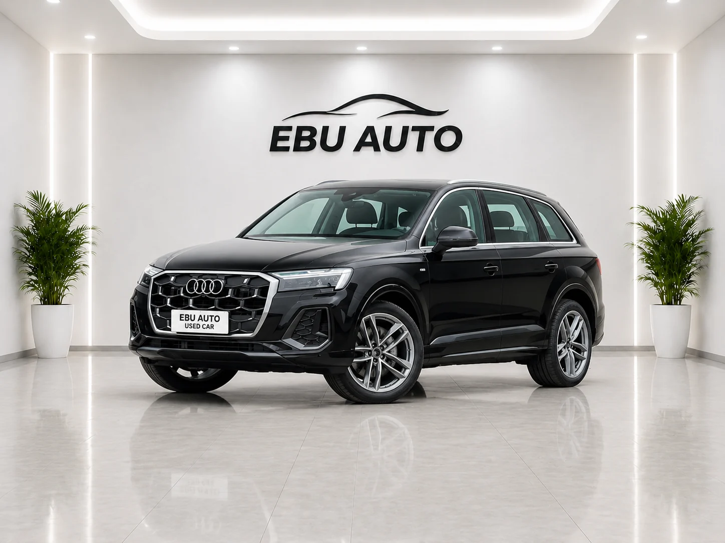Audi Audi Q7 vehicle front view