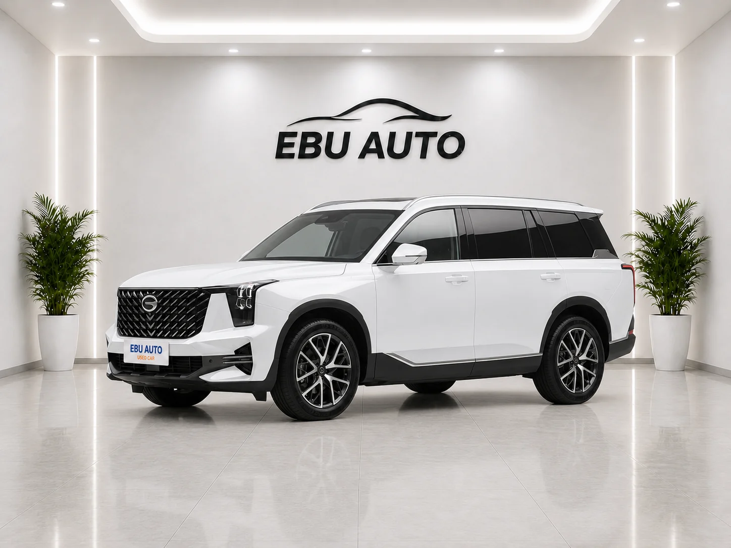 GAC Trumpchi Trumpchi GS8 gasoline vehicle front view