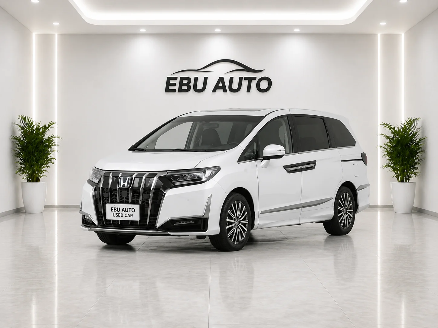 Honda Honda Elysion vehicle front view