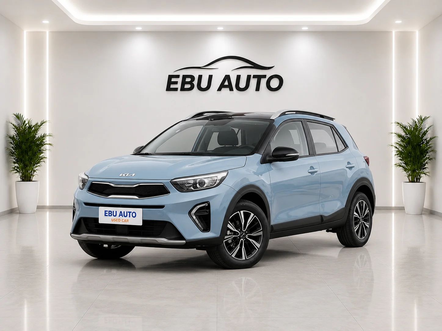 KIA Kia KX1 gasoline vehicle front view