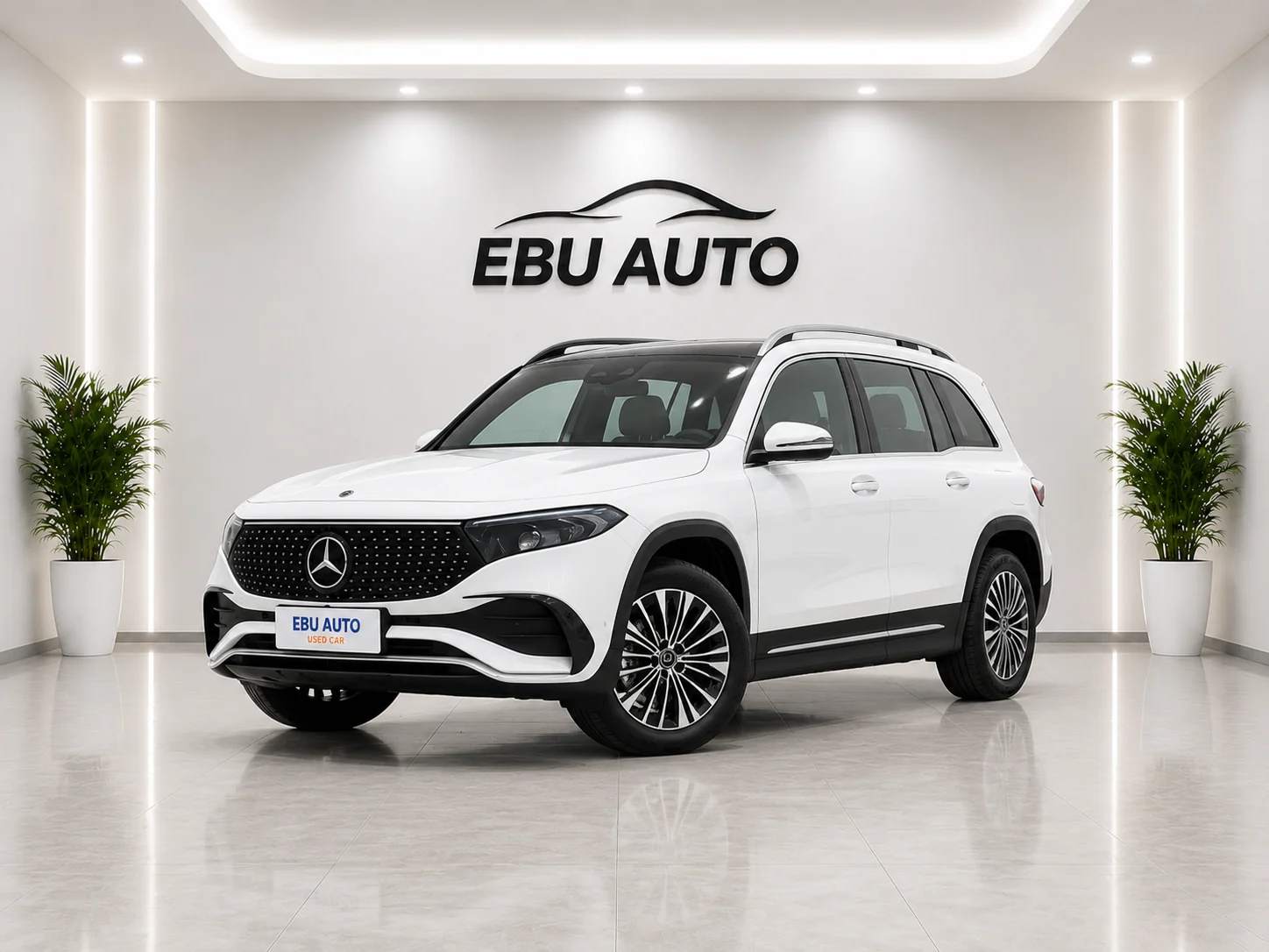 Mercedes Benz Mercedes-Benz EQB electric vehicle front view
