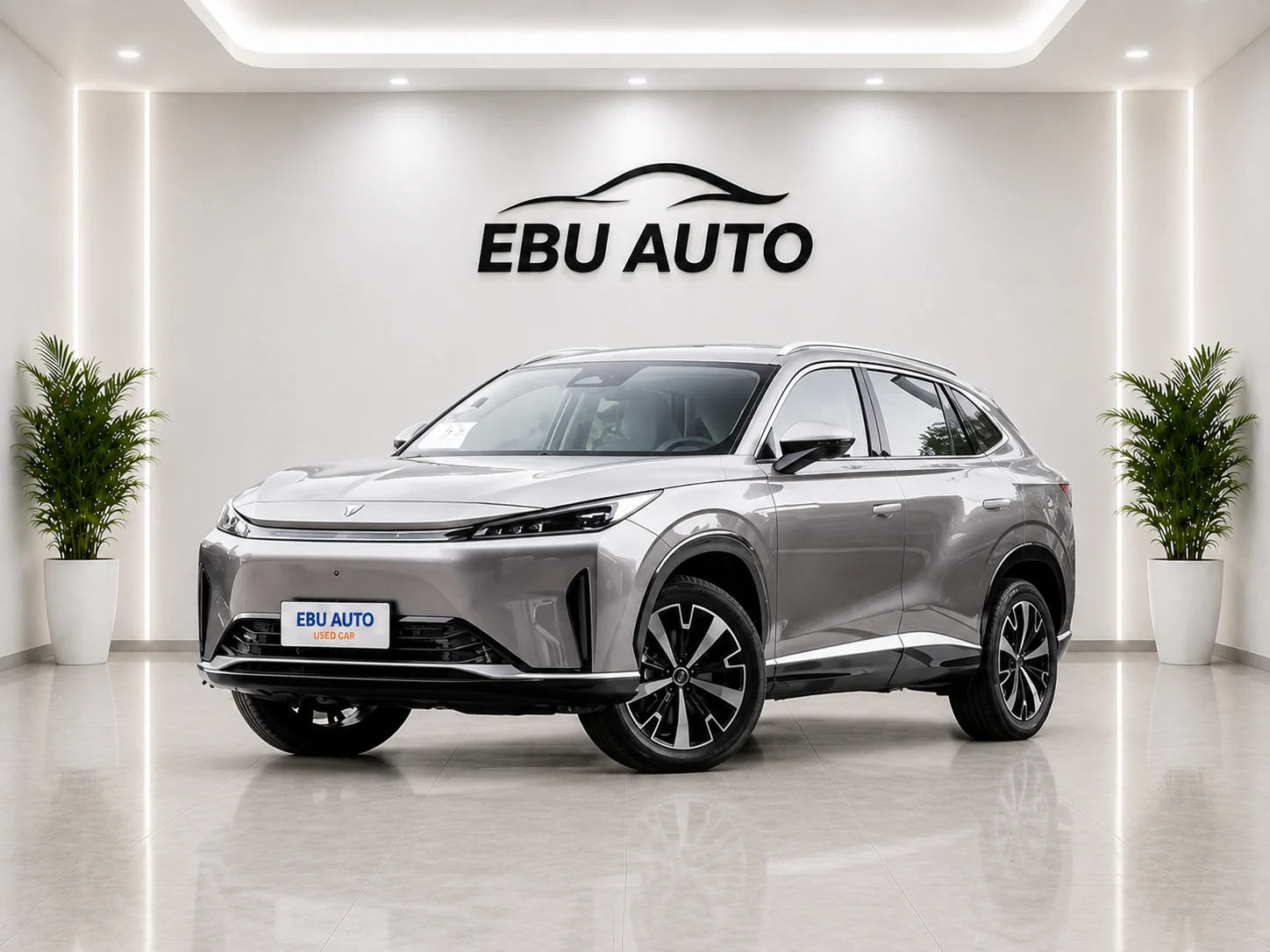 Roewe Roewe D5X DMH plug-in hybrid vehicle front view