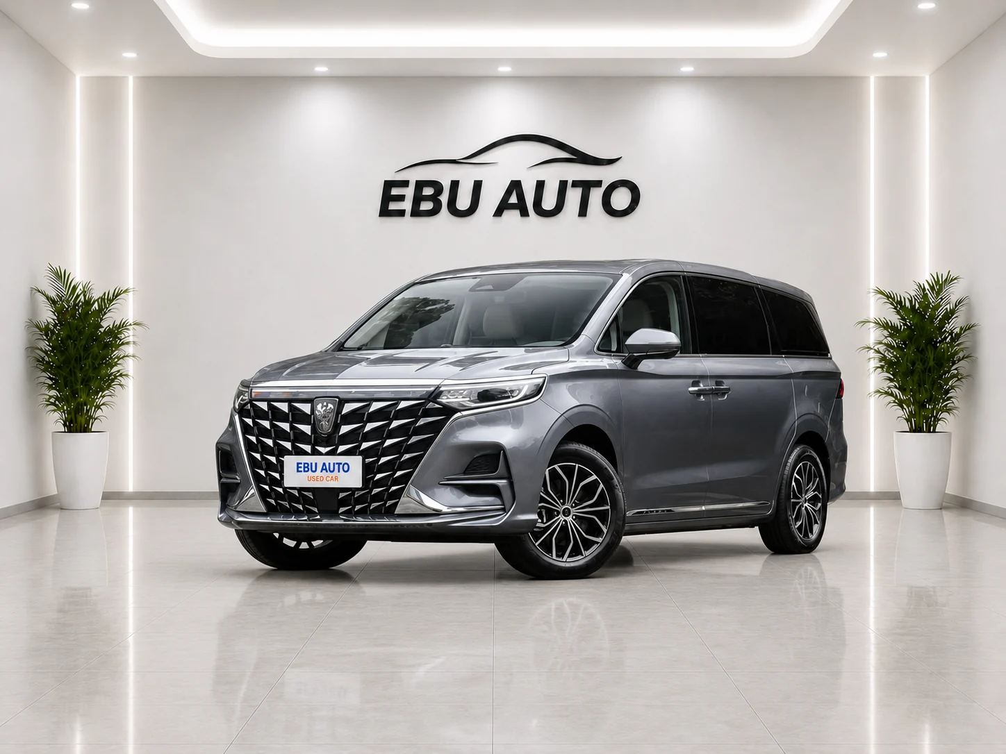 Roewe Roewe i MAX8 DMH plug-in hybrid vehicle front view