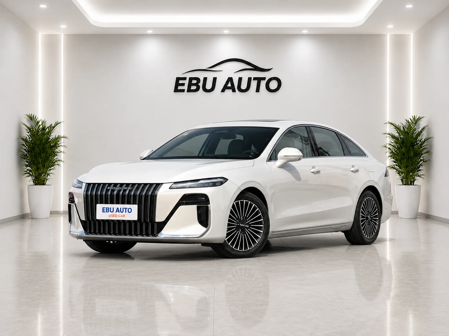 Roewe Roewe M7 DMH plug-in hybrid vehicle front view
