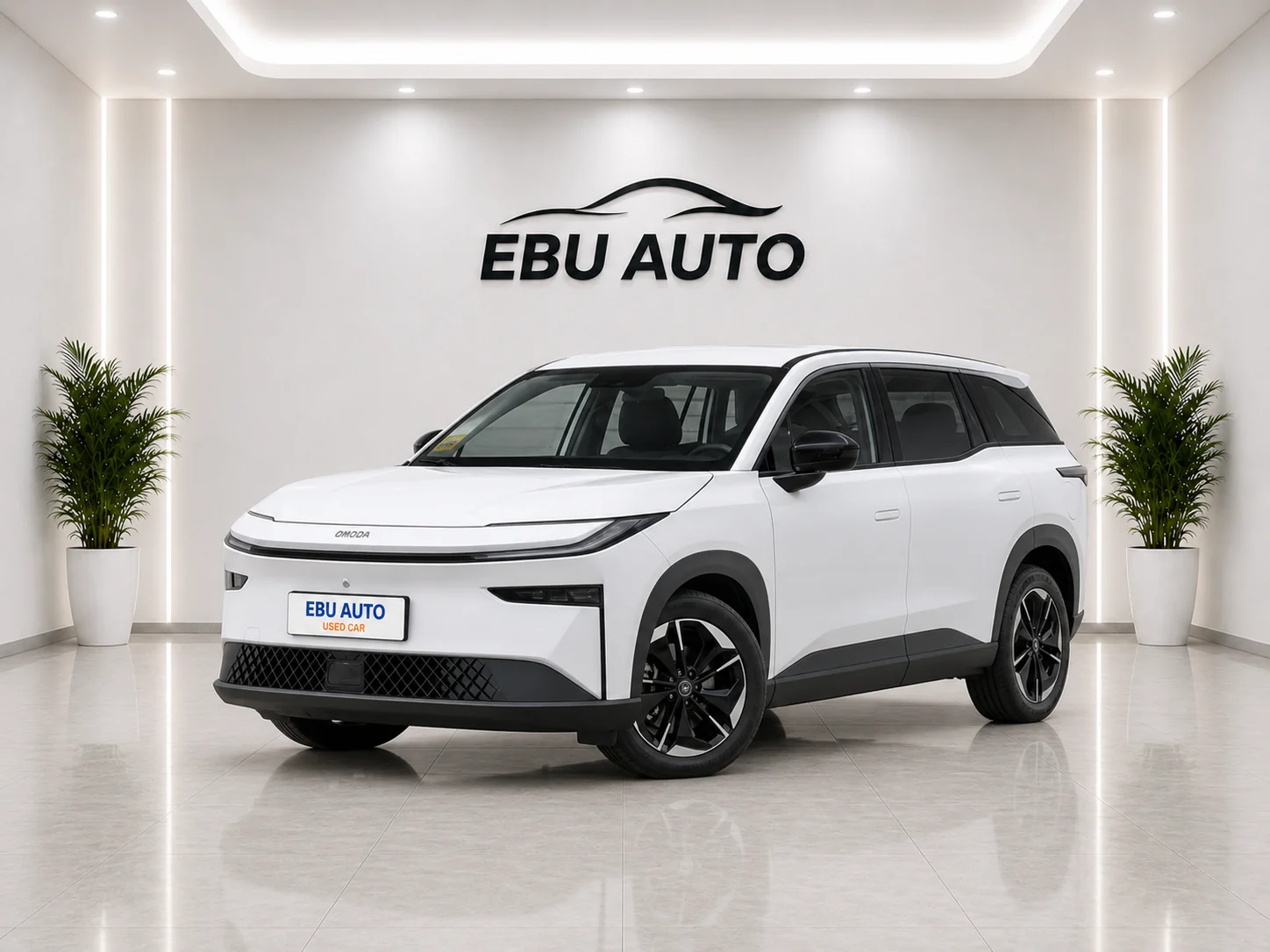 Toyota BZ3X electric vehicle front view