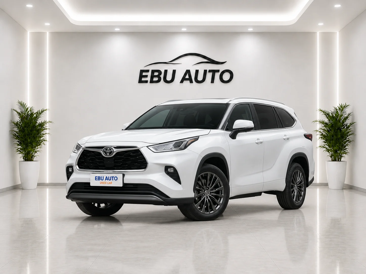 Toyota Toyota Highlander multi-energy vehicle front view