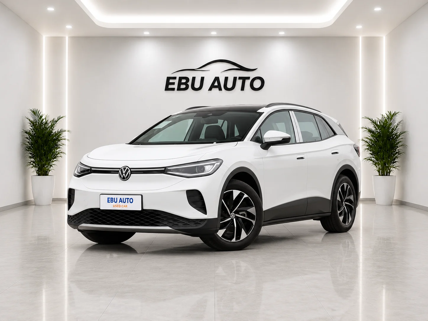 Volkswagen Volkswagen ID.4 CROZZ electric vehicle front view