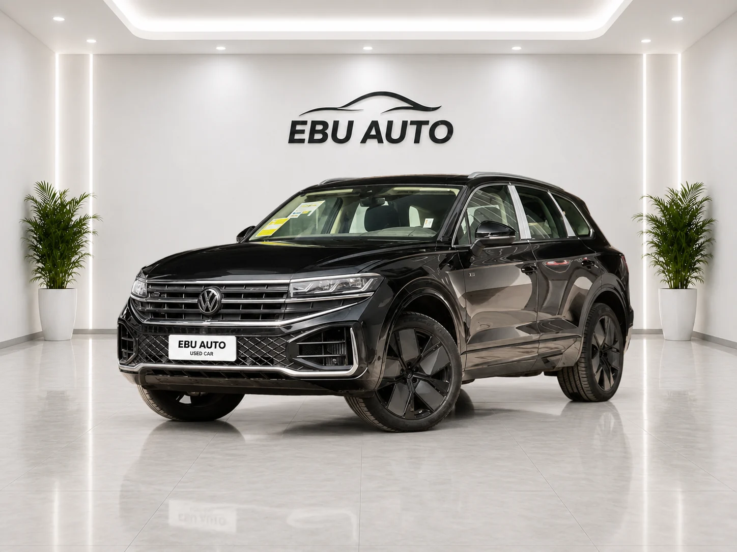 Volkswagen Volkswagen Touareg vehicle front view
