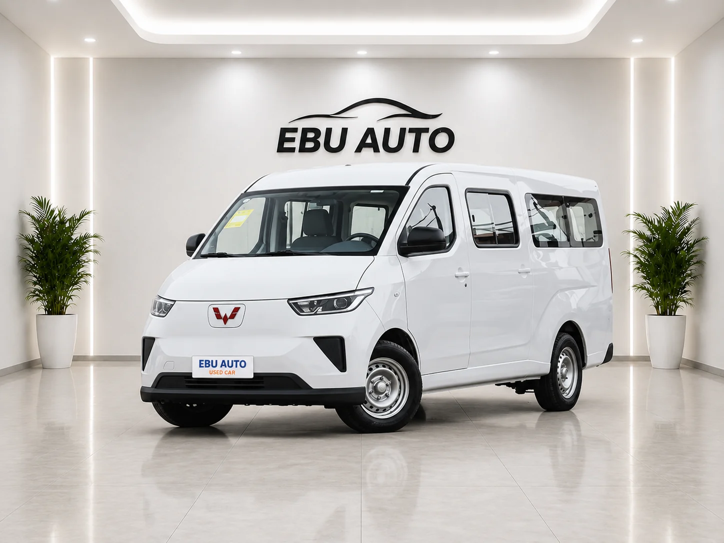 Wuling Yangguang EV electric vehicle front view