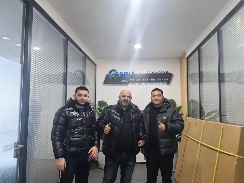 International customer visit at EBU AUTO China office