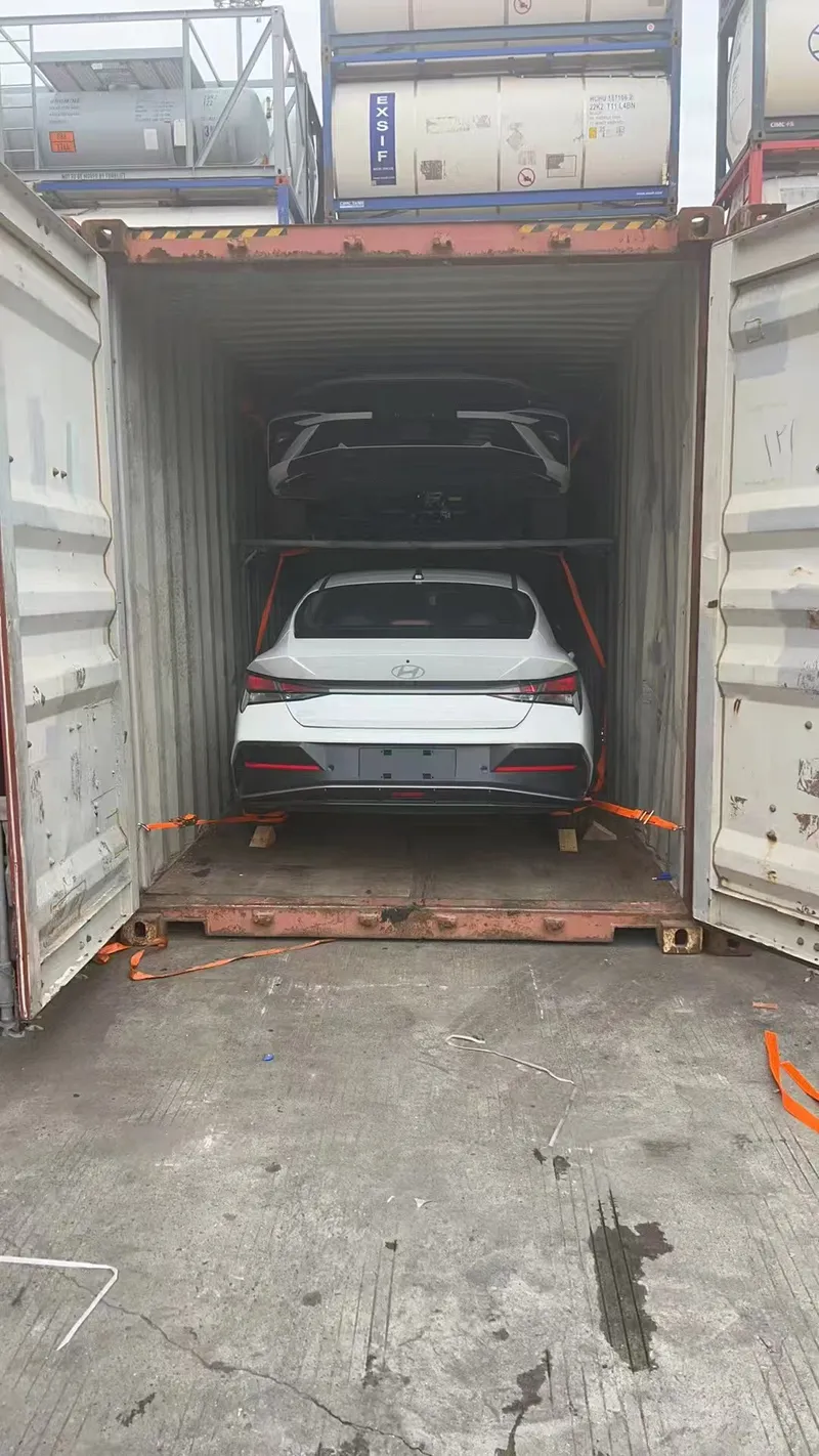 Vehicle container loading for car export from China